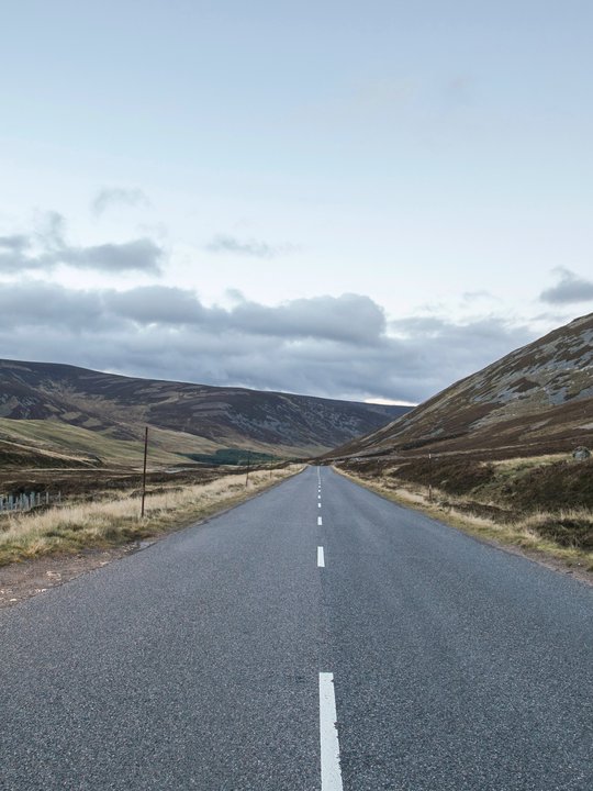 Road in the Cairngorms